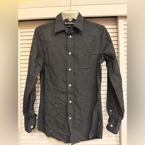 Airwalk Men's Black and White Patterned Shirt Sz Small